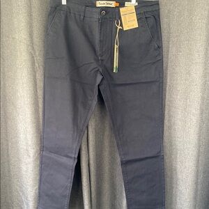 Tailor Vintage Blue Chinos with a Clean Straight Cut